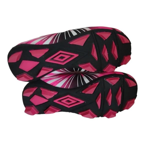 Umbro Pink Toddler Girls Cleats Sz 9 Nwot - Picture 6 of 8